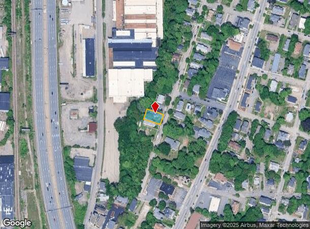 17 Paine St, Worcester, MA Parcel Map