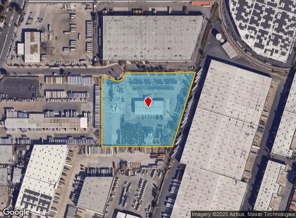 1970 E 213Th St, Long Beach, CA Parcel Map