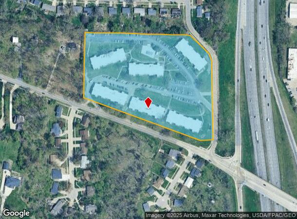 2030 Glass Rd Ne, Cedar Rapids, IA Parcel Map