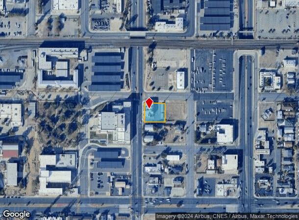  1326 H St, Bakersfield, CA Parcel Map