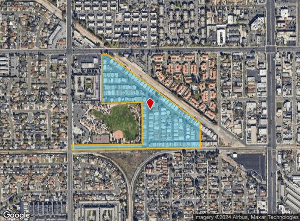  10550 Western Ave, Stanton, CA Parcel Map