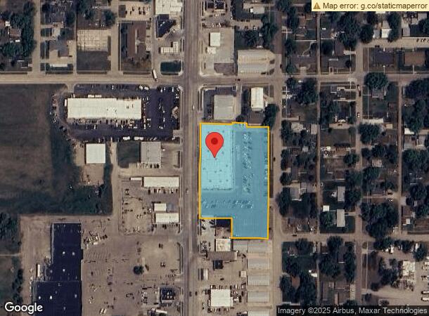  835 S Burlington Ave, Hastings, NE Parcel Map