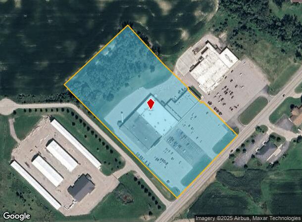 1560 W Caro Rd, Caro, MI Parcel Map