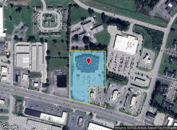 532 Battlefield Pkwy, Fort Oglethorpe, GA Parcel Map