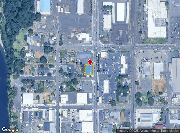 245 N 3Rd St, Harrisburg, OR Parcel Map
