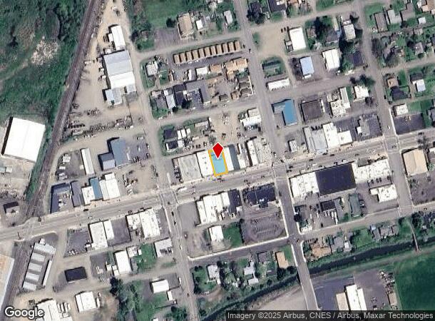 117 W Central Ave, Sutherlin, OR Parcel Map