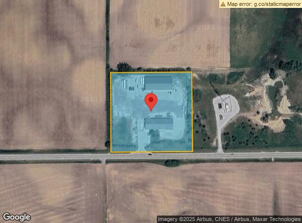  1334 W New Monee Rd, Crete, IL Parcel Map