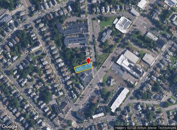 543 Ellsworth St, Bridgeport, CT Parcel Map