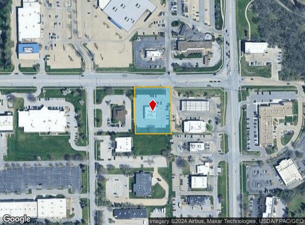  2300 University Ave, West Des Moines, IA Parcel Map