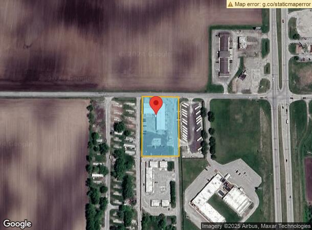  4814 Paradise Rd, Mattoon, IL Parcel Map