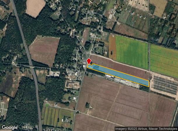  2629 Battlefield Blvd S, Chesapeake, VA Parcel Map