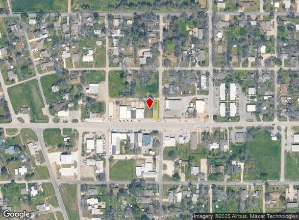  100 W Main St, Quinlan, TX Parcel Map