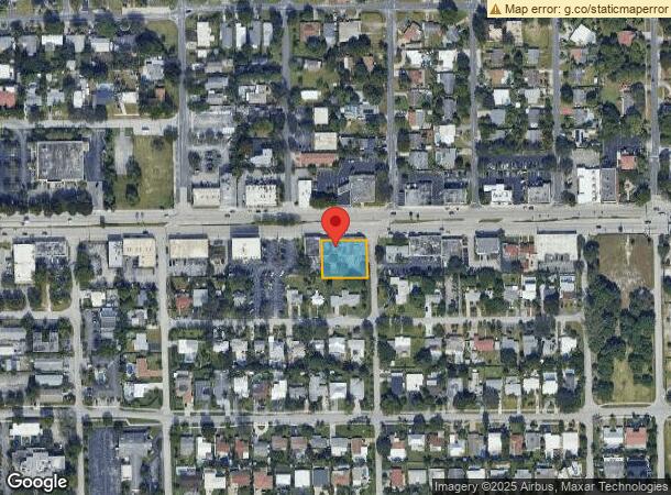  1436 E Atlantic Blvd, Pompano Beach, FL Parcel Map