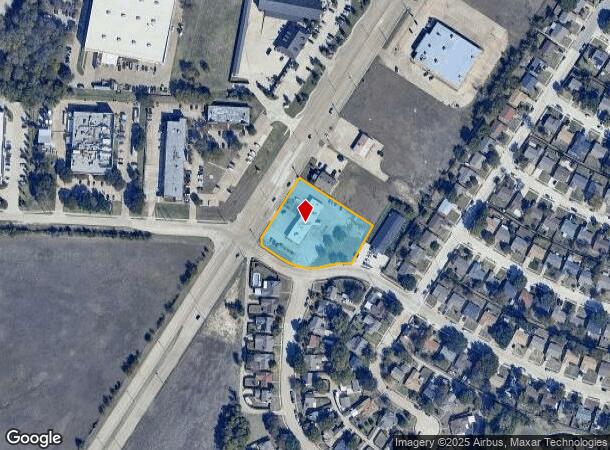  1023 S Greenville Ave, Allen, TX Parcel Map