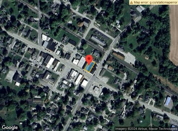  34 E Main St, Jamestown, IN Parcel Map