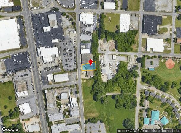  519 S Hamilton St, High Point, NC Parcel Map