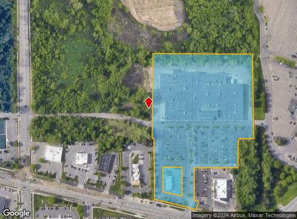  2020 W Grand River Ave, Okemos, MI Parcel Map