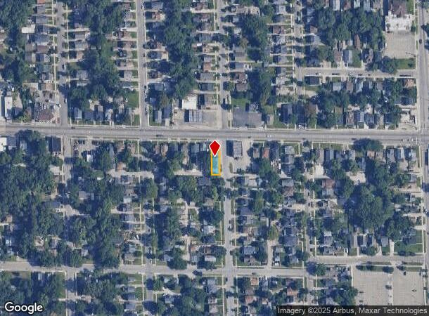 334 Burton St Sw, Grand Rapids, MI Parcel Map
