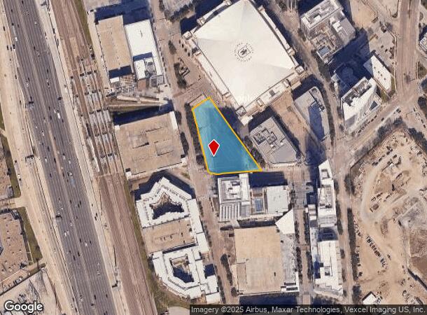  3090 Nowitzki Way, Dallas, TX Parcel Map