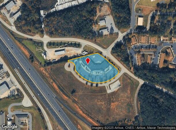  100 Allawood Ct, Simpsonville, SC Parcel Map