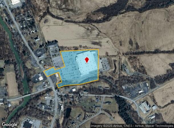  1169 S Main St, Mansfield, PA Parcel Map