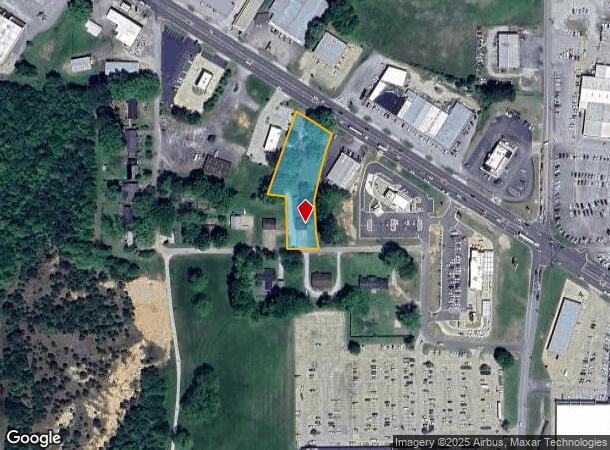 1408 Highway 72 E, Corinth, MS Parcel Map