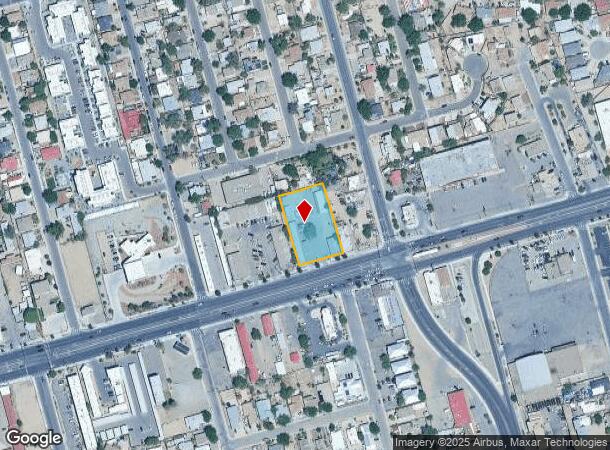  5431 Central Ave Nw, Albuquerque, NM Parcel Map