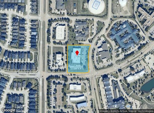  997 Raintree Cir, Allen, TX Parcel Map