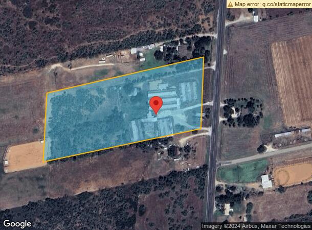  3509 N State Highway 208, Colorado City, TX Parcel Map