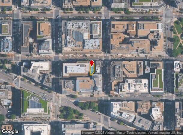 1808 I St Nw, Washington, DC Parcel Map