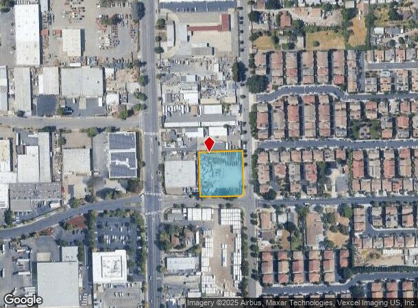 23555 Saklan Rd, Hayward, CA Parcel Map