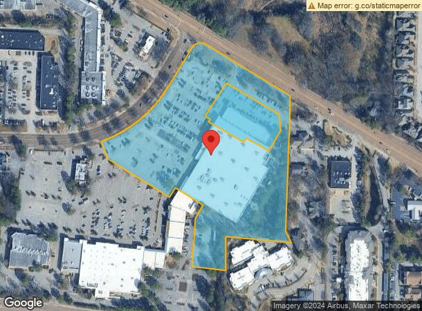  9235 Poplar Ave, Germantown, TN Parcel Map