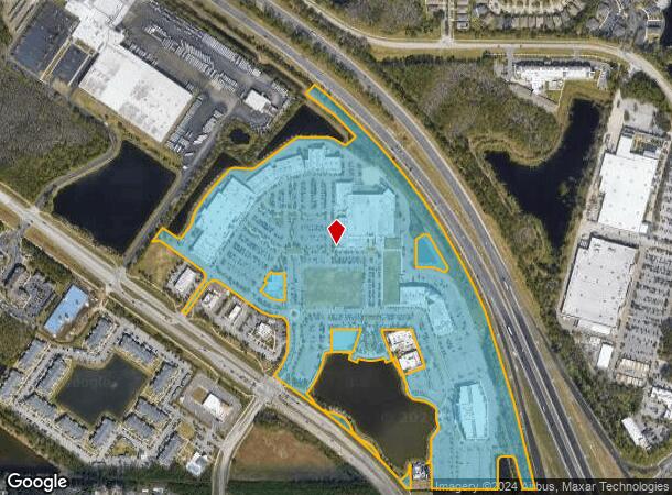  5521 S Williamson Blvd, Port Orange, FL Parcel Map