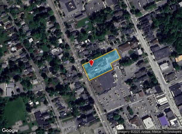 110 Chapel St, Penn Yan, NY Parcel Map