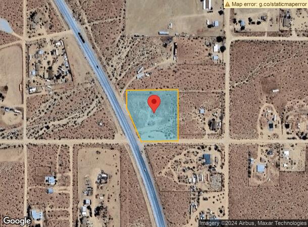  1601 Old Woman Springs Rd, Landers, CA Parcel Map