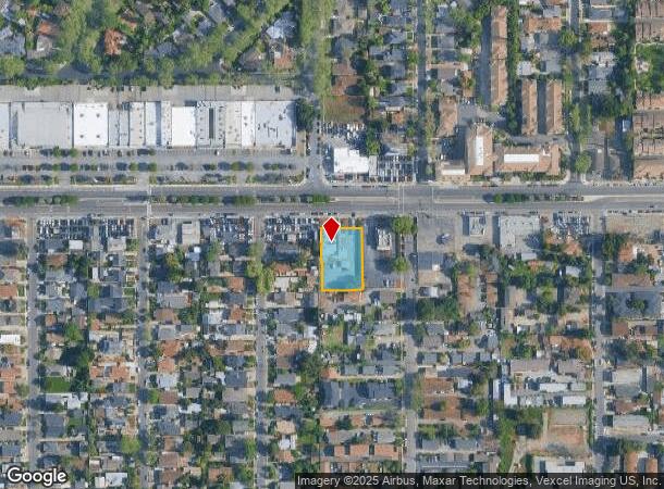 1570 W San Carlos St, San Jose, CA Parcel Map