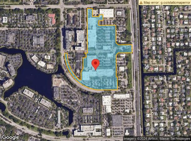  801 S University Dr, Plantation, FL Parcel Map