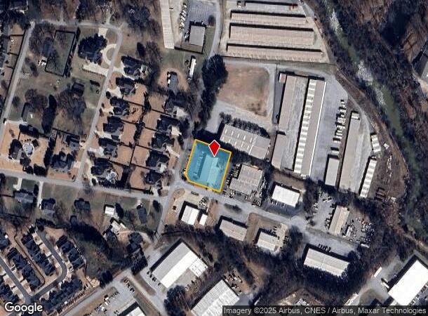  209 Riverside Ct, Greer, SC Parcel Map