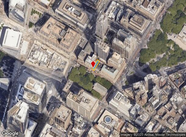 18 Vesey St, New York, NY Parcel Map