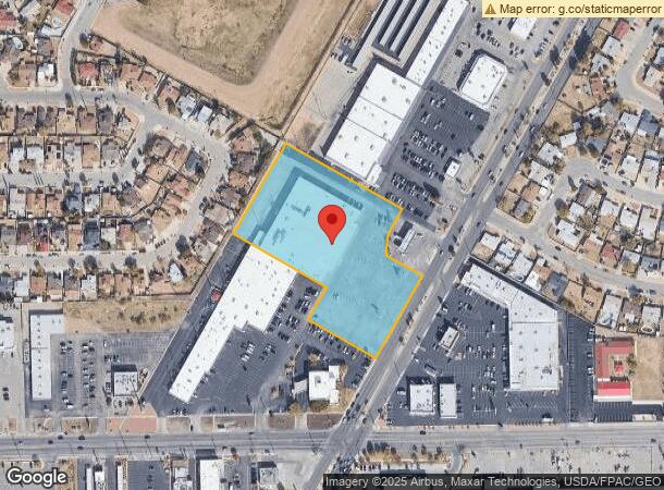  9111 Dyer St, El Paso, TX Parcel Map