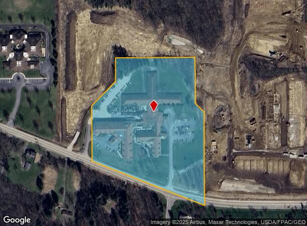  915 W Aurora Rd, Northfield, OH Parcel Map