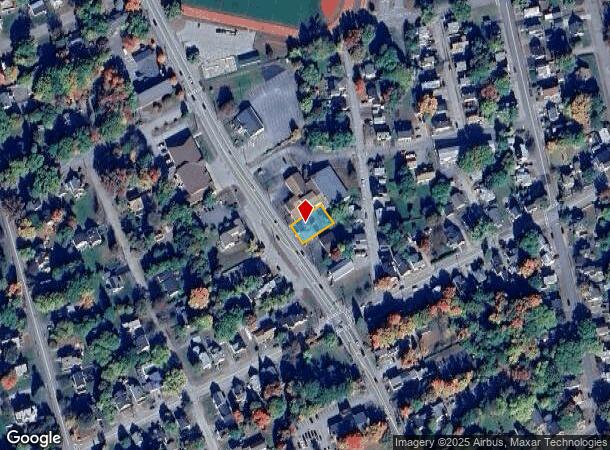  821 N Main St, Laconia, NH Parcel Map