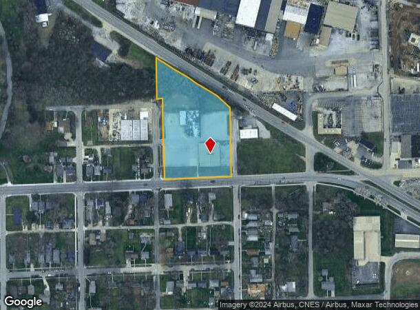  2704 Jefferds Ave, Fort Wayne, IN Parcel Map