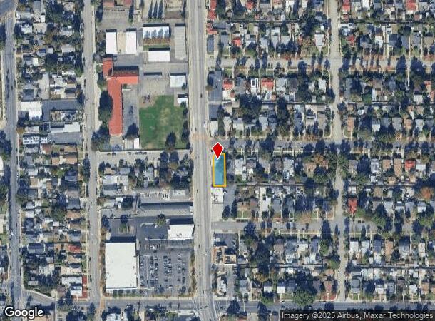 1192 N Garey Ave, Pomona, CA Parcel Map