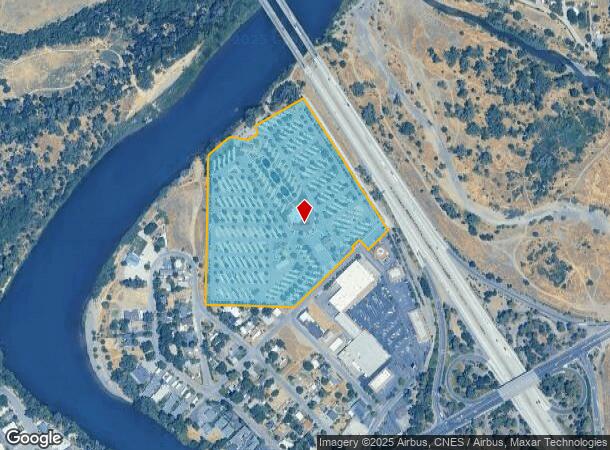 100 Lake Ave, Red Bluff, CA Parcel Map