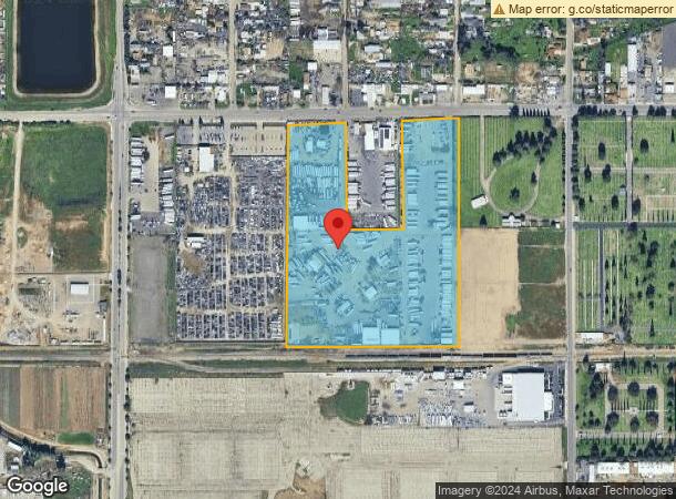  2301 W Belmont Ave, Fresno, CA Parcel Map