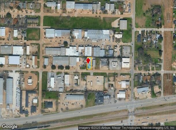 2338 Houston St, Grand Prairie, TX Parcel Map