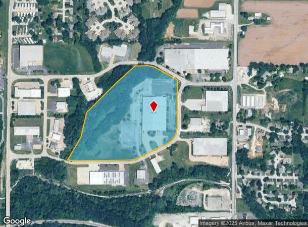 1 Glenayre Way, Quincy, IL Parcel Map