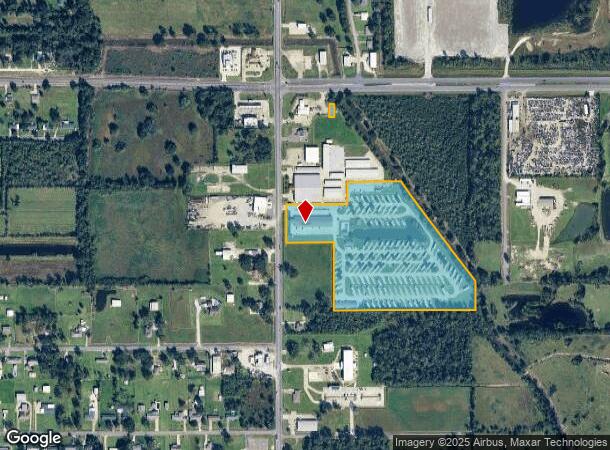 4631 Highway 27 S, Sulphur, LA Parcel Map