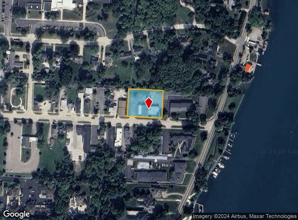  7560 Macomb St, Grosse Ile, MI Parcel Map